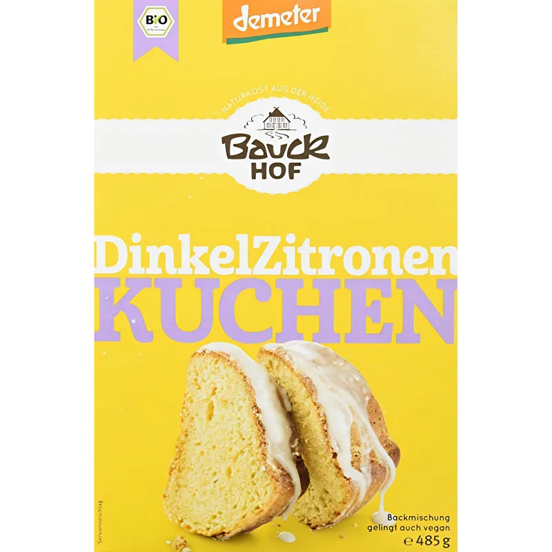 Bauck Demeter Dinkel Zitronenkuchen