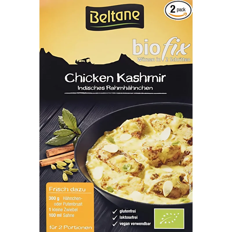Beltane biofix Chicken Kashmir - 2x 17,9g Packung