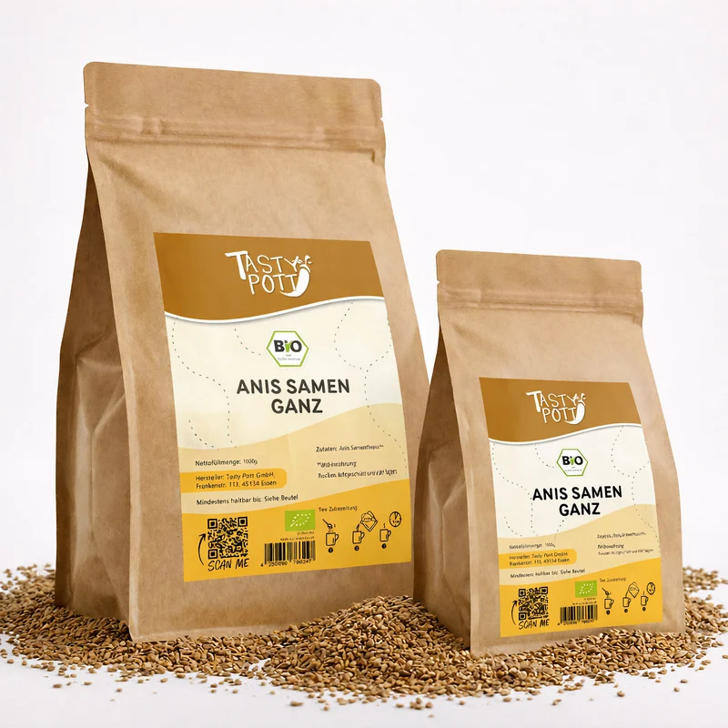 Tasty Pott Bio Anis Samen ganz - im Beutel