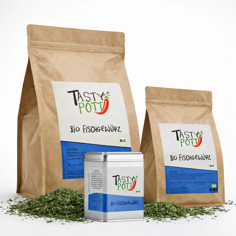 Tasty Pott Bio Fischgewürz - im Beutel
