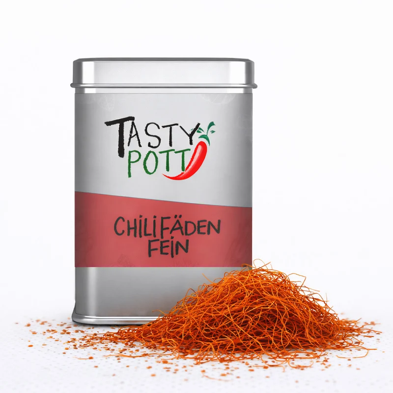 Tasty Pott Chili Fäden fein - 10g Dose