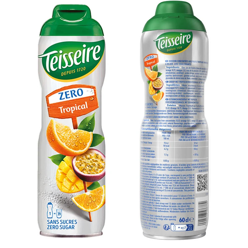 Teisseire Sirup 6 x 600ml Sparpack - verschiedene Sorten