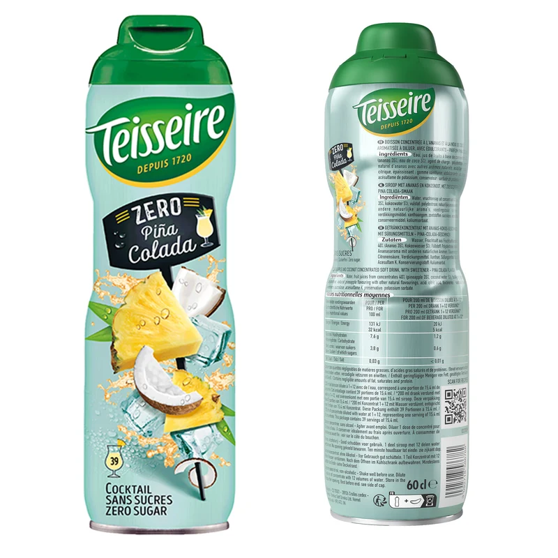 Teisseire Sirup 6 x 600ml Sparpack - verschiedene Sorten