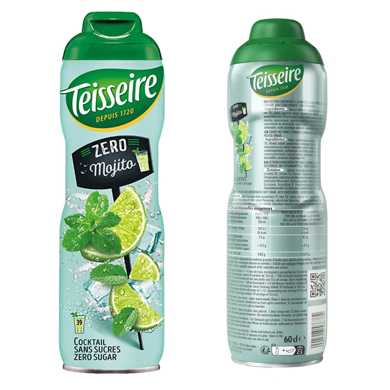 Teisseire Sirup 6 x 600ml Sparpack - verschiedene Sorten