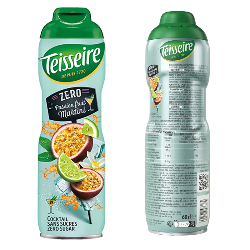 Teisseire Sirup 6 x 600ml Sparpack - verschiedene Sorten
