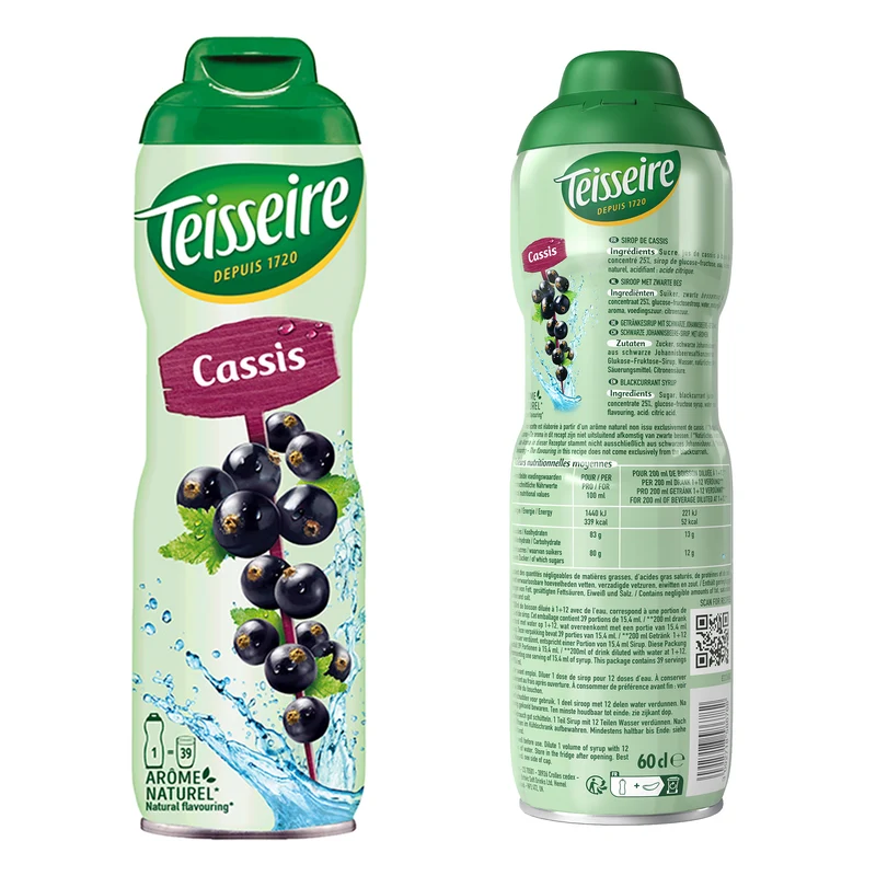 Teisseire Sirup 6 x 600ml Sparpack - verschiedene Sorten
