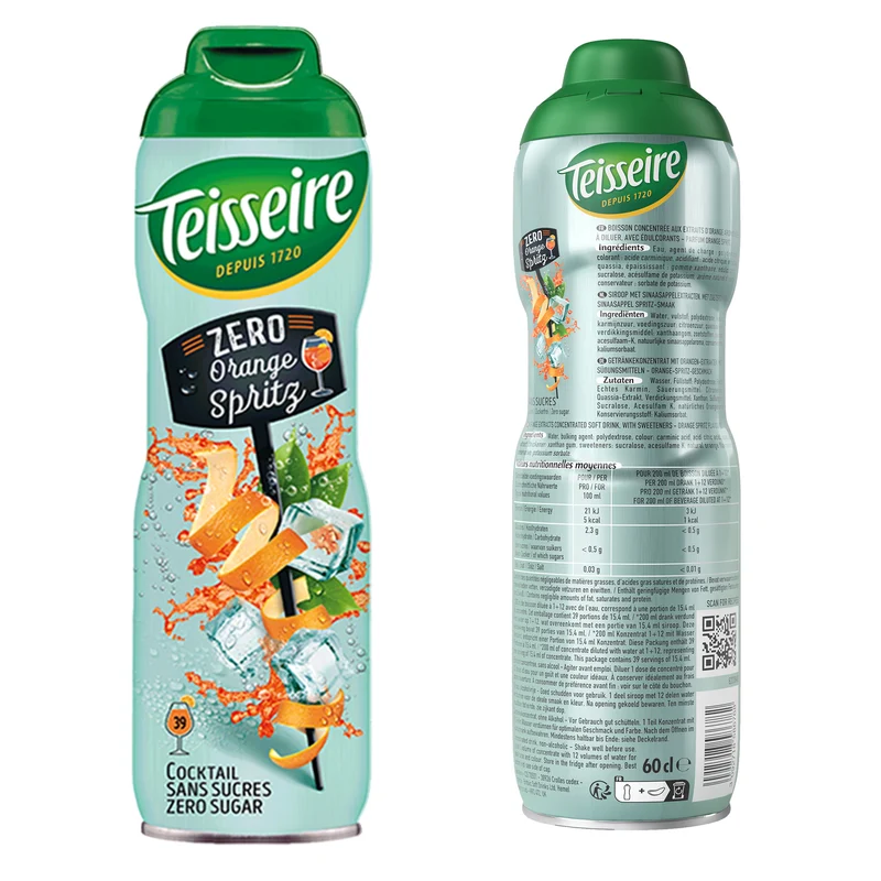 Teisseire Sirup 6 x 600ml Sparpack - verschiedene Sorten