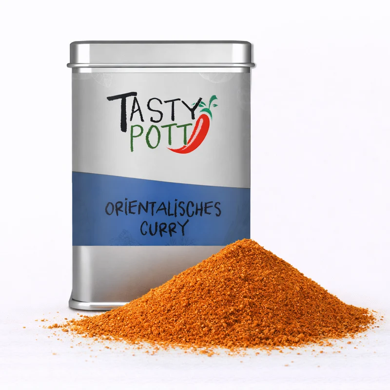 Tasty Pott Orientalisches Curry - Currymischung - 75g Dose