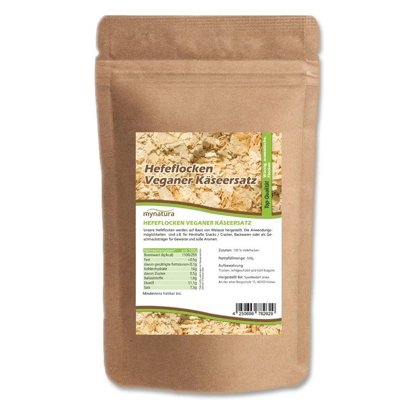 Mynatura Hefeflocken - veganer Käseersatz - 500g