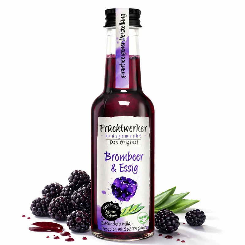 Fruchtwerker Brombeer & Essig mit Agavendicksaft 250ml