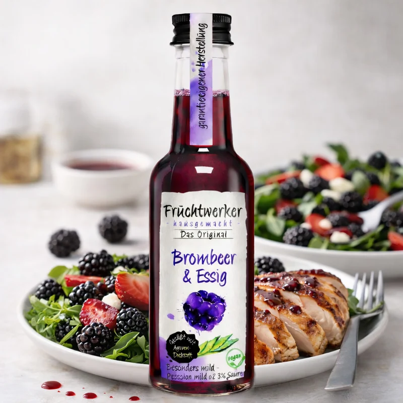 Fruchtwerker Brombeer & Essig mit Agavendicksaft 250ml