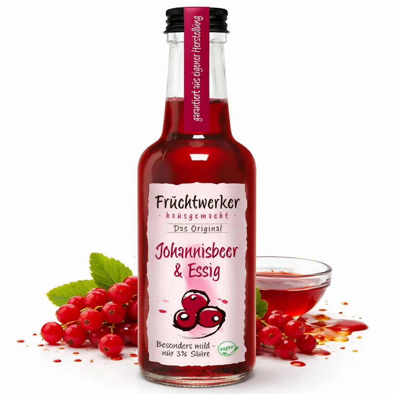 Fruchtwerker Johannisbeer & Essig 250ml