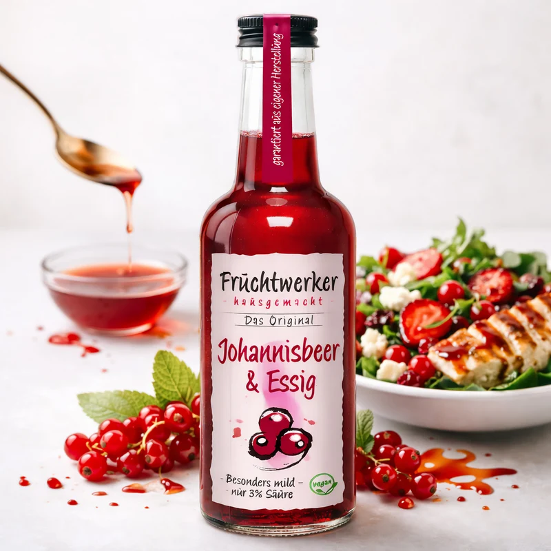 Fruchtwerker Johannisbeer & Essig 250ml