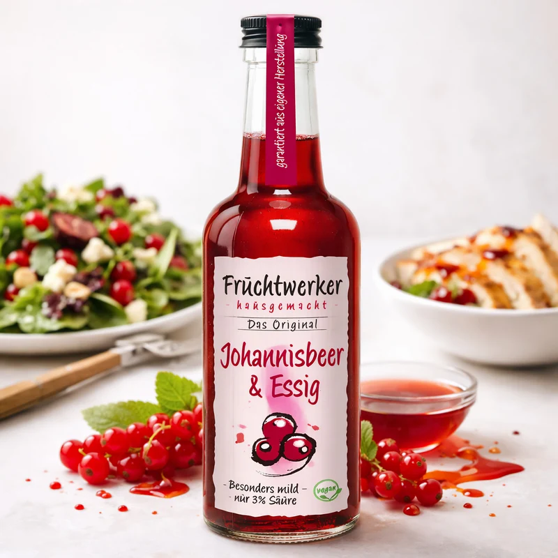 Fruchtwerker Johannisbeer & Essig 250ml