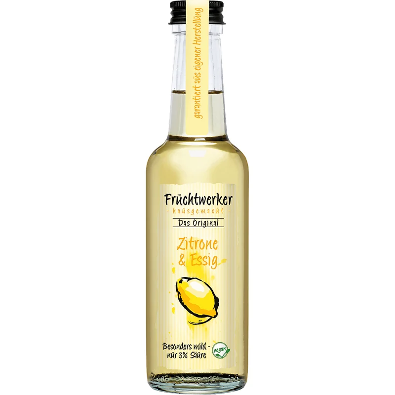 Fruchtwerker Zitrone & Essig 250ml