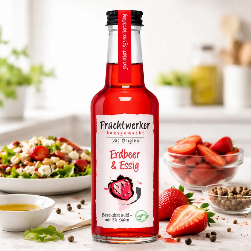 Fruchtwerker Erdbeer & Essig 250ml