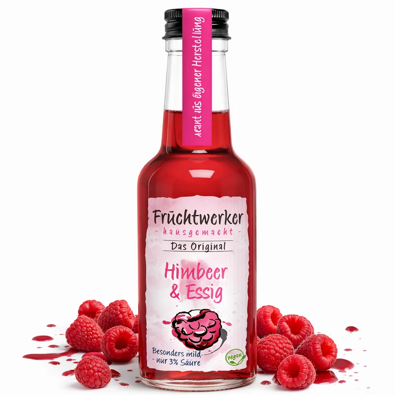 Fruchtwerker Himbeer & Essig 250ml