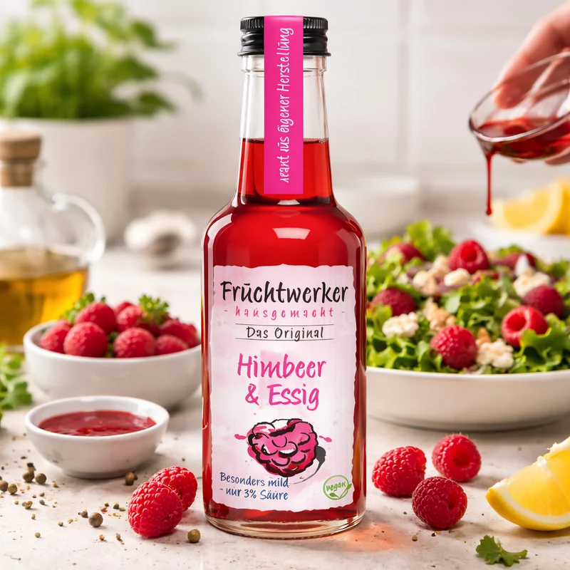 Fruchtwerker Himbeer & Essig 250ml