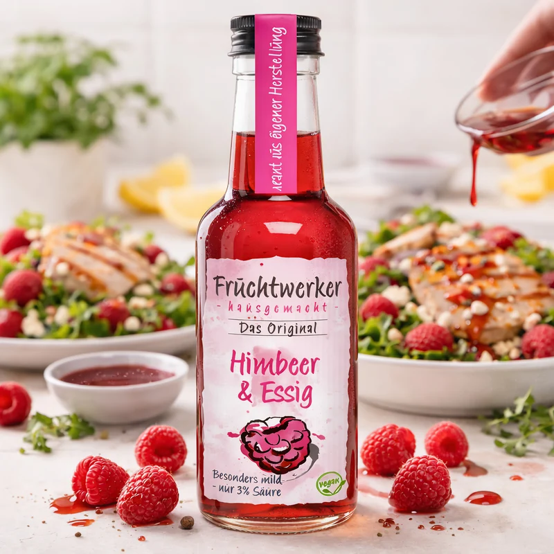 Fruchtwerker Himbeer & Essig 250ml