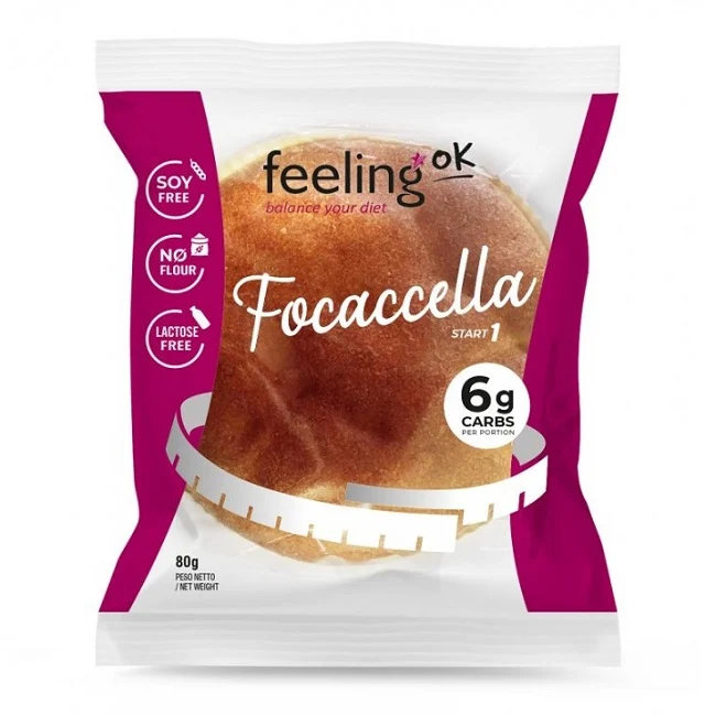 Focaccella +Protein 80g