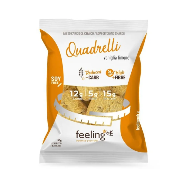 Quadrelli +Fibre 50g