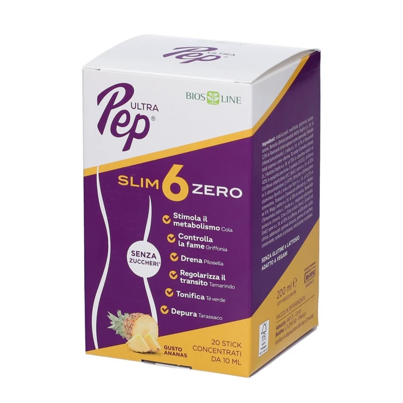 Ultra Pep Slim 6 Zero 20 x 10ml