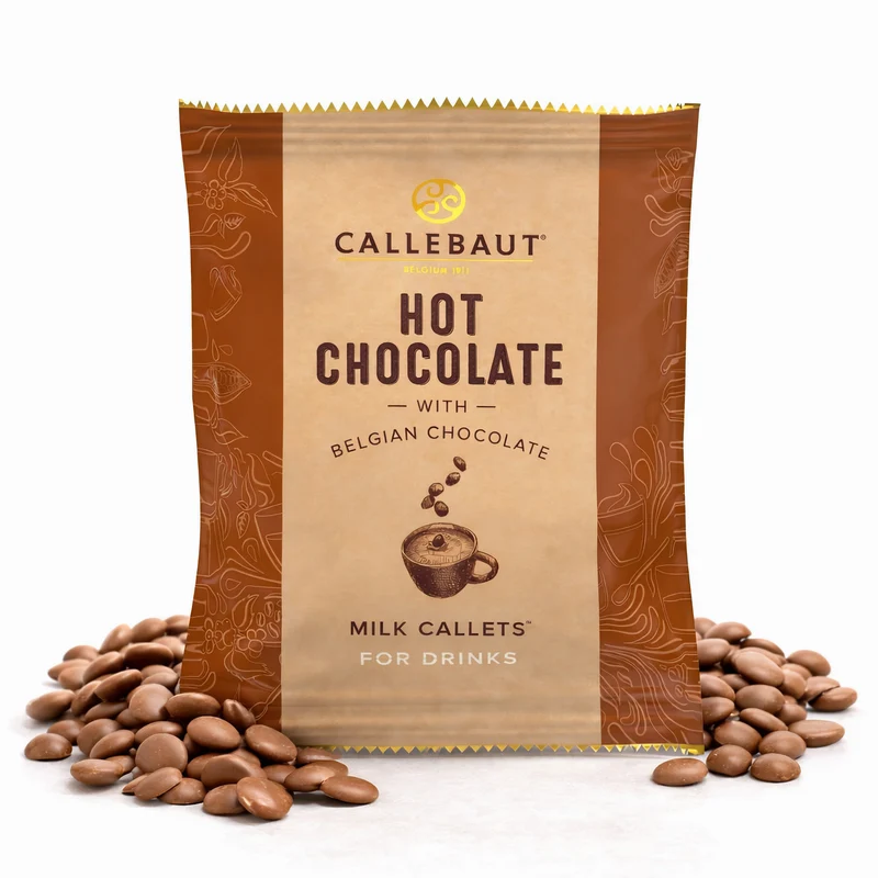 Callebaut Hot Chocolate Vollmilch Callets, (25x35g)