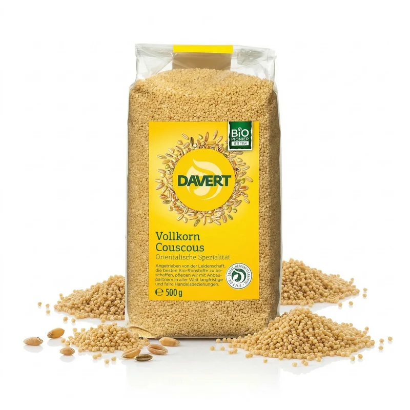 Davert Bio Vollkorn Couscous 500g