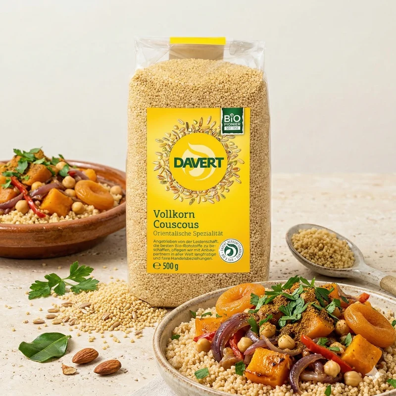 Davert Bio Vollkorn Couscous 500g