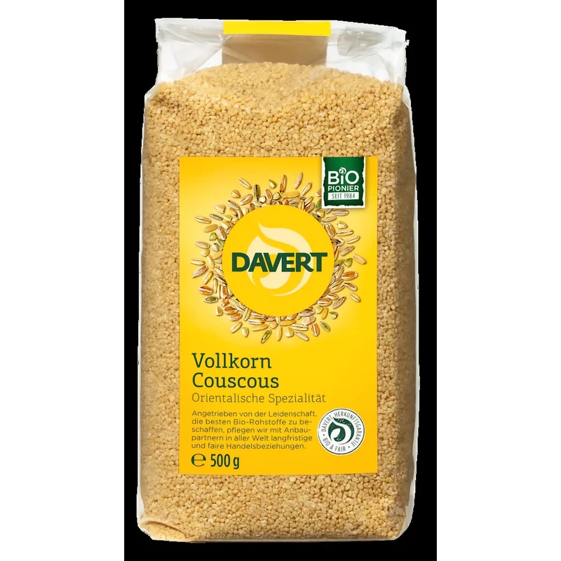 Davert Bio Vollkorn Couscous 500g