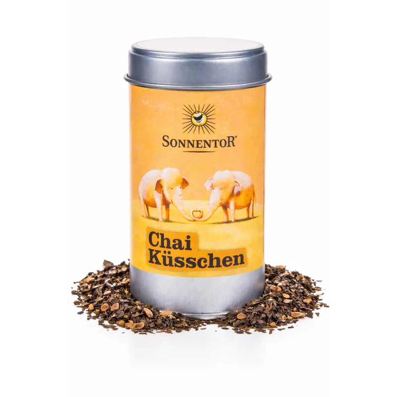 Sonnentor bio Chai Küsschen Gewürz - Blüten Zubereitung Streudose, 70g