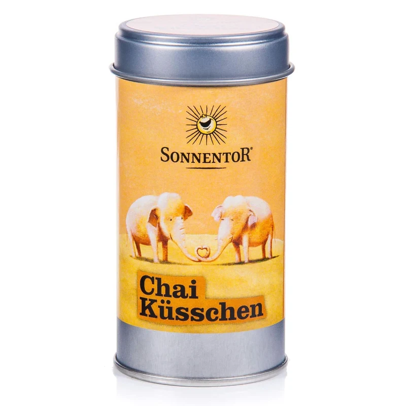 Sonnentor bio Chai Küsschen Gewürz - Blüten Zubereitung Streudose, 70g