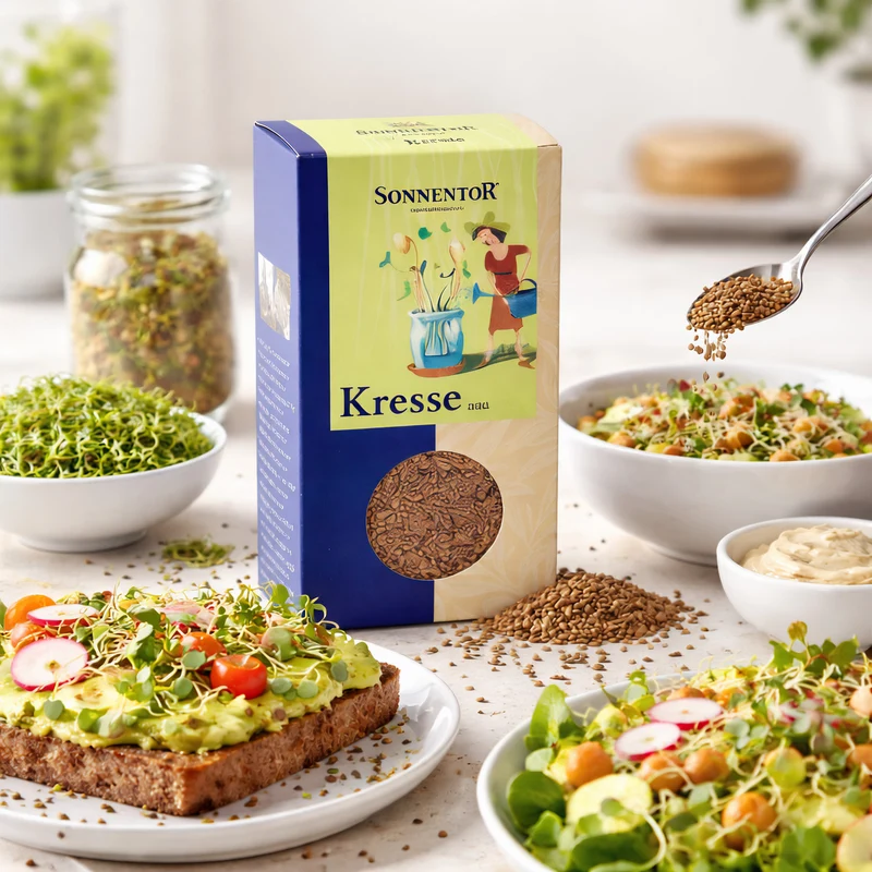 Sonnentor Bio Keimsprossen Sortiment mit 9 Sorten