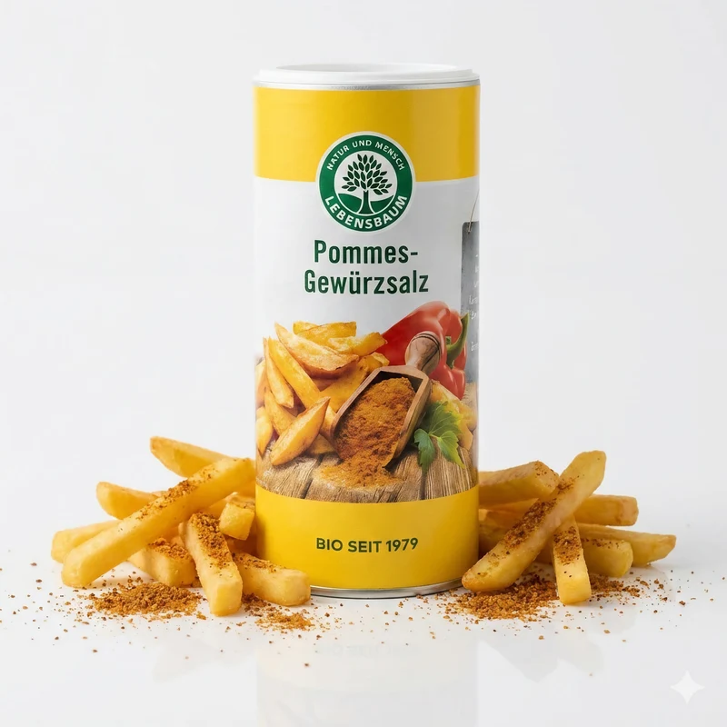 Lebensbaum Bio Pommes Gewürzsalz - 200g Streudose