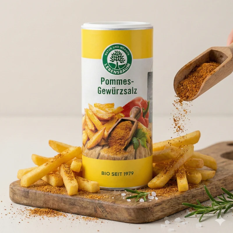 Lebensbaum Bio Pommes Gewürzsalz - 200g Streudose