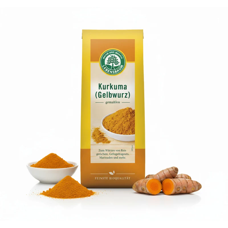 Lebensbaum bio Kurkuma, gemahlen (Gelbwurzel) 50g