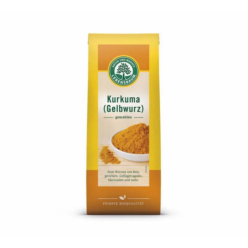 Lebensbaum bio Kurkuma, gemahlen (Gelbwurzel) 50g
