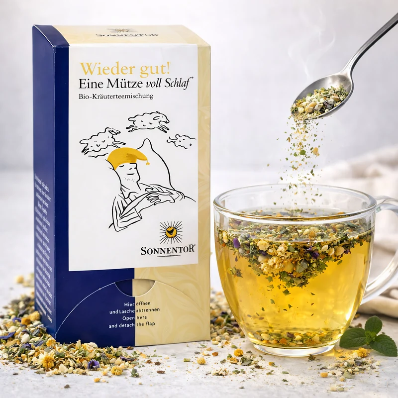 Sonnentor "Eine Mütze voll Schlaf - Wieder gut!" Doppelkammerbeutel - 2x27g