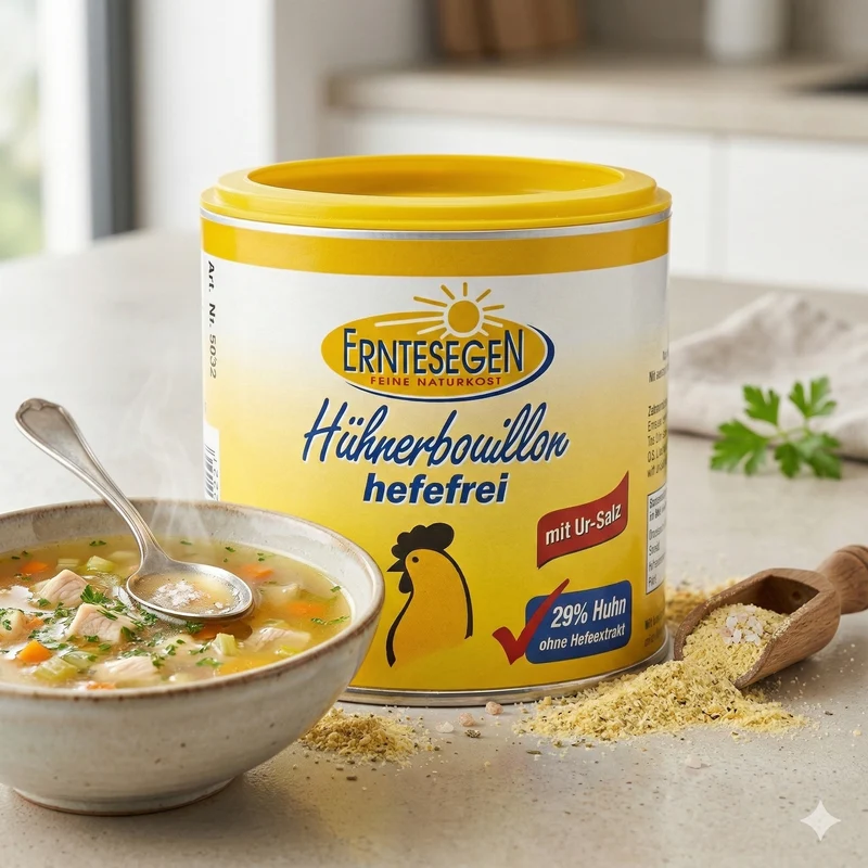 Erntesegen bio Hühnerbouillon, hefefrei 120g