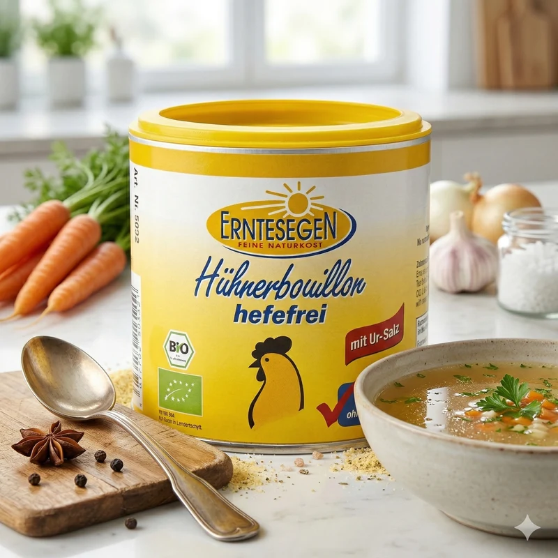 Erntesegen bio Hühnerbouillon, hefefrei 120g
