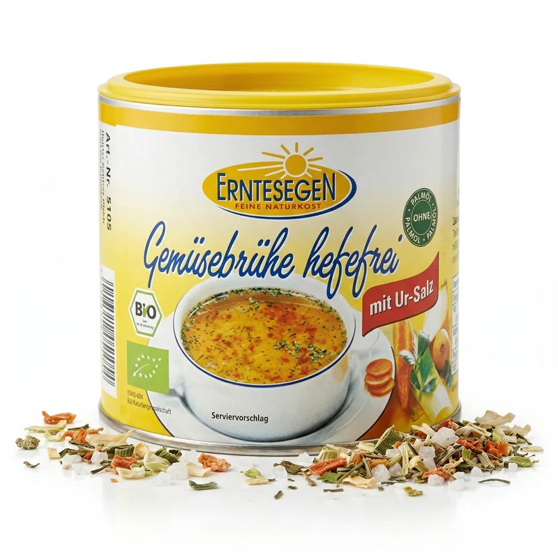 Erntesegen Bio Gemüsebrühe Hefefrei - 220g Dose