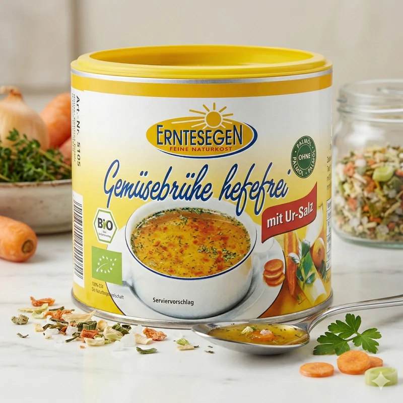 Erntesegen Bio Gemüsebrühe Hefefrei - 220g Dose