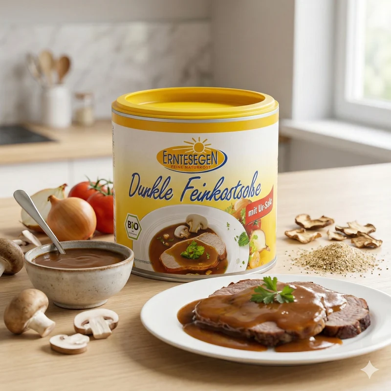 Erntesegen Bio Dunkle Feinkostsoße - 200g