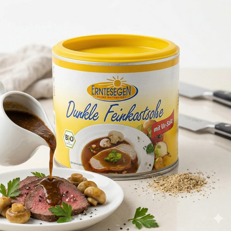 Erntesegen Bio Dunkle Feinkostsoße - 200g