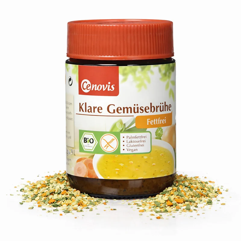 Cenovis Bio Gemüsebrühe fettfrei, vegan und glutenfrei, 162g