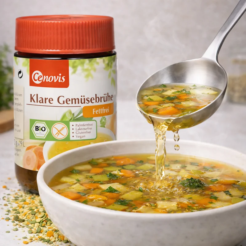 Cenovis Bio Gemüsebrühe fettfrei, vegan und glutenfrei, 162g