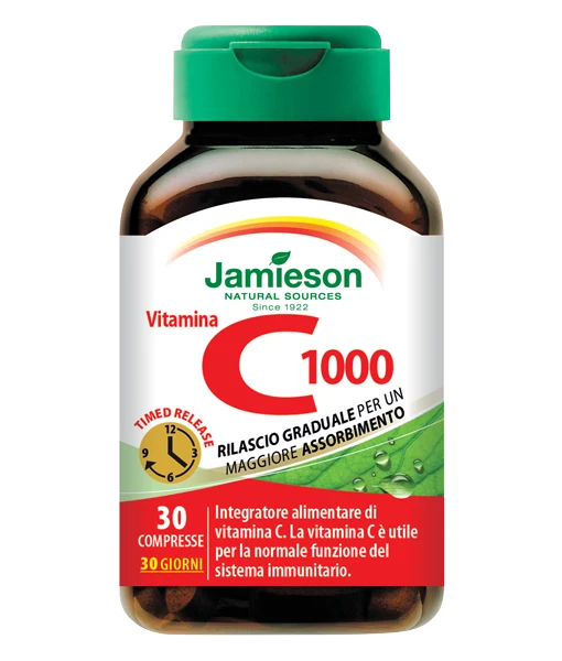 Vitamina C 1000 Timed Release 30 cpr