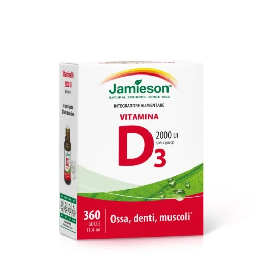 Vitamin D3 Gocce 11,4ml 360 gocce