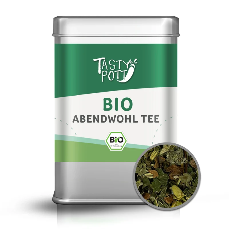 Tasty Pott Bio Abendwohl Tee 20g Dose