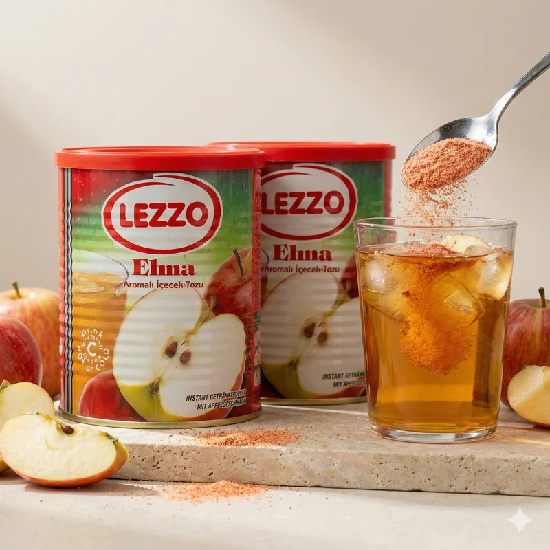 Lezzo Apfel - Instantgetränk mit Apfelgeschmack ab 700g